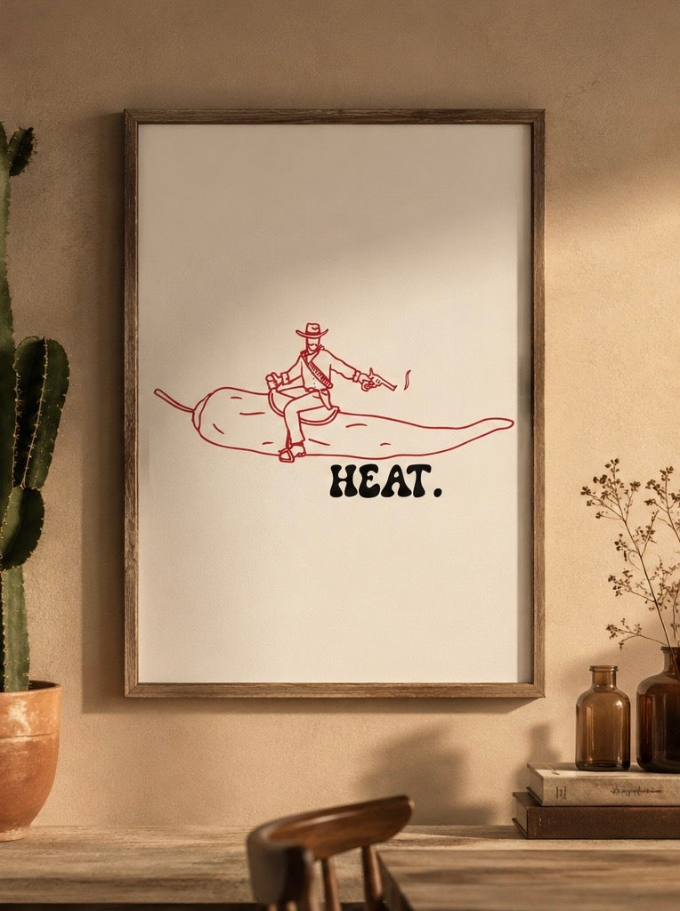 HEAT. poster