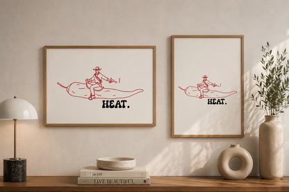 HEAT. poster