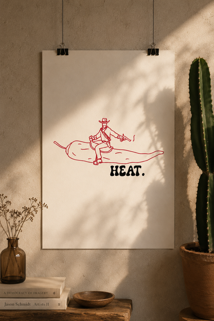 HEAT. poster