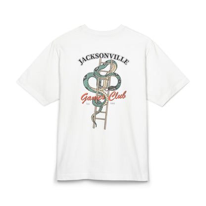 Jacksonville Games Club T-shirt.