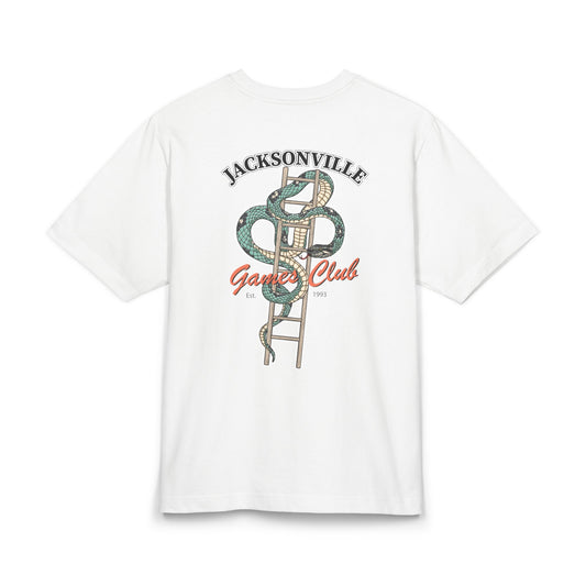 Jacksonville Games Club T-shirt.